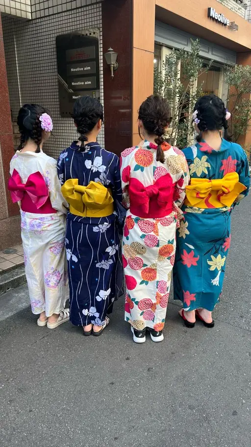 👘 【8/24限定】🌈みなとみらい花火大会🌻浴衣着付け＋ヘアアレンジ