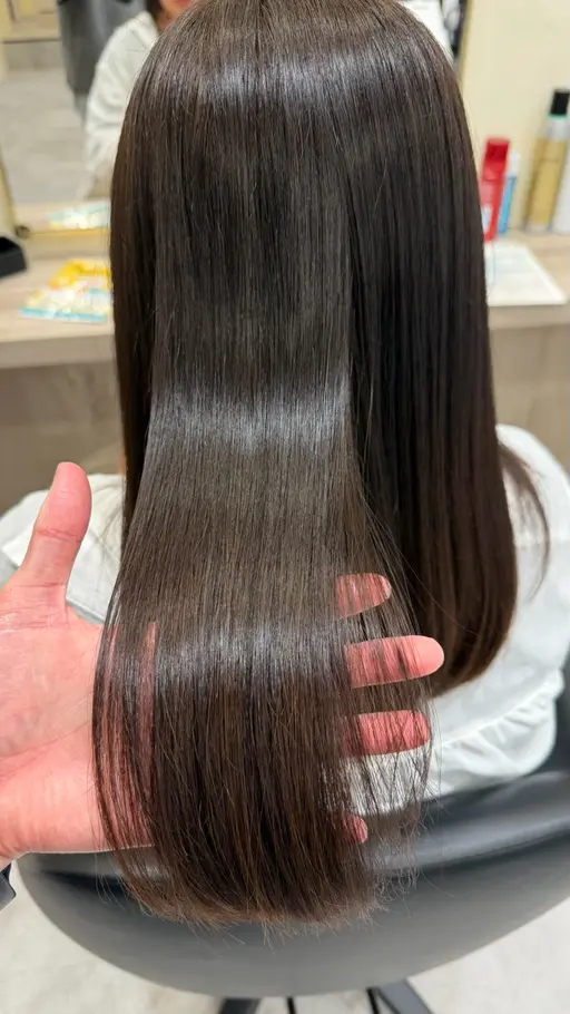【1番人気⭐️OPEN記念】パサつき解消メテオカラー+デザインカット+COTA2STEPトリートメント