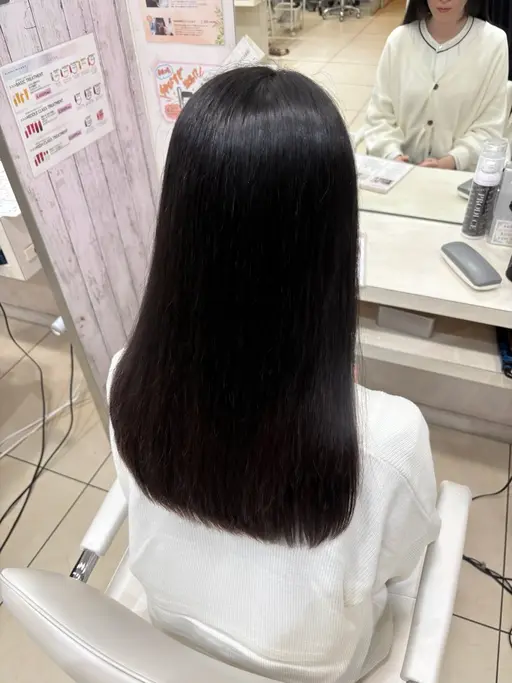 【学生必見👀✨️】暗染めワンカラー＋トリートメント[町田/髪質改善/Aujua]