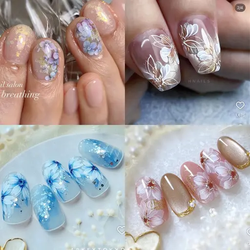 【オフなし】フラワーネイル💅5/25（月）12:00-14:00