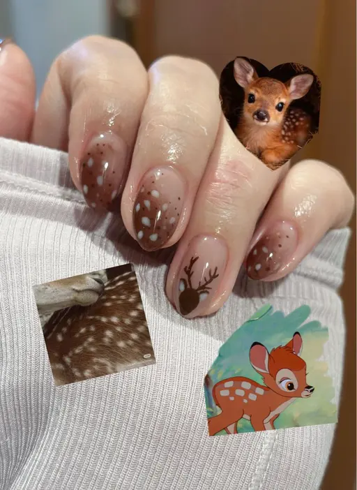 insです流行ってるデザインbambi nail/今月特別金額6980