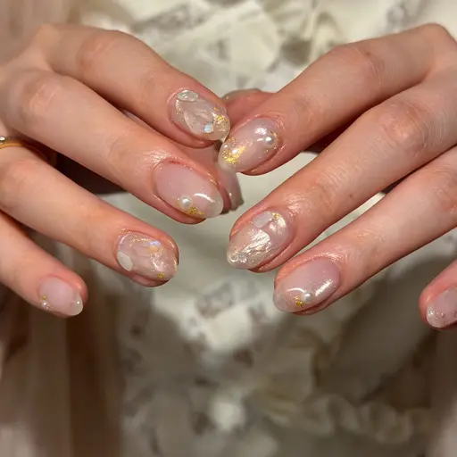 【✨人気NO.1ニュアンス10本アート✨】オフ込み!デザイン迷われてる方はこちらがおすすめ🙆♀️🖼️