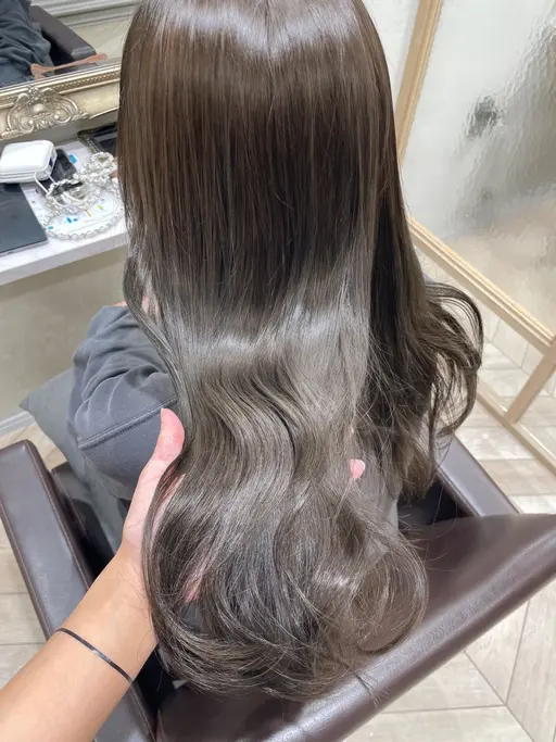【❤︎ミニモ限定❤︎】❤︎カット+髪質改善艶カラー+TOKIOトリートメント