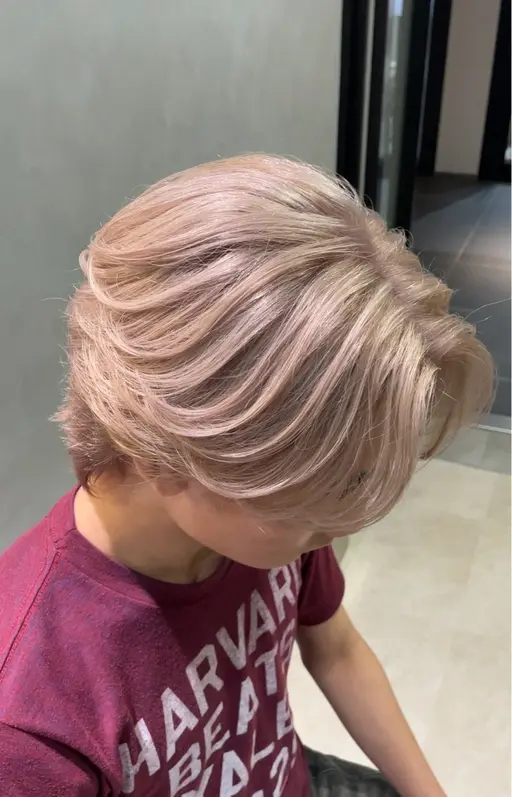 【人気🥇𝐍𝐨. 𝟏🥇】🏷‪‪‪‪‬カット➕ブリーチ➕ミルクティーカラー🥇➕ヘアセット