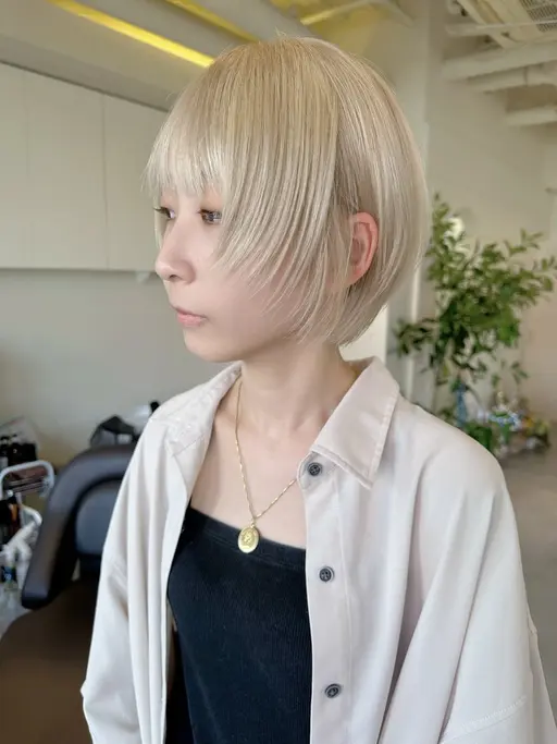 【撮影モデル込み特別メニュー】ブリーチ+デザインカラー