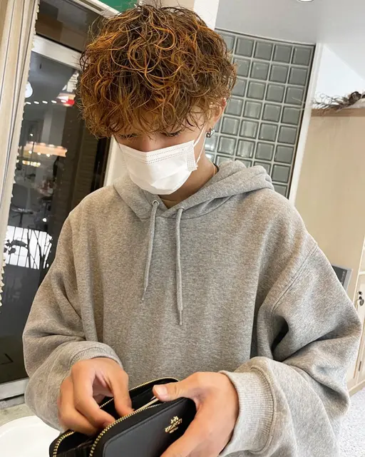 《メンズ》パーマ+カット+トリートメント🔥