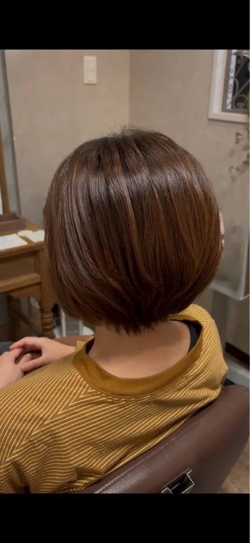カット+シャンプー、ブロー