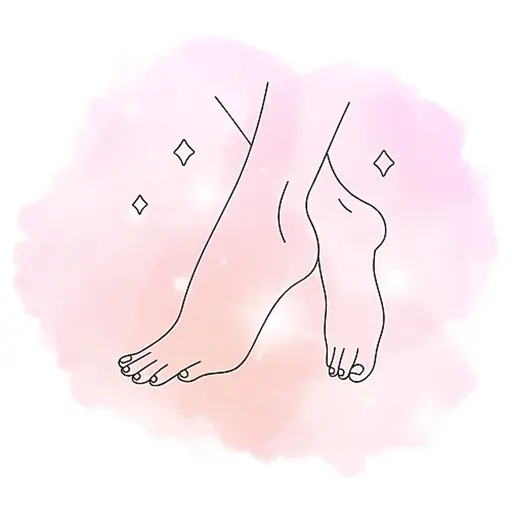 早得❣️【オフあり】フットネイル🫧[甘皮ケア付き]マグネットorフラッシュワンカラー