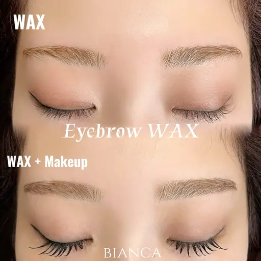 【アイブロウデザイン】WAX＋メイク仕上げ💕お顔の雰囲気に合う形をご提案します♡渋谷♡🕐60分