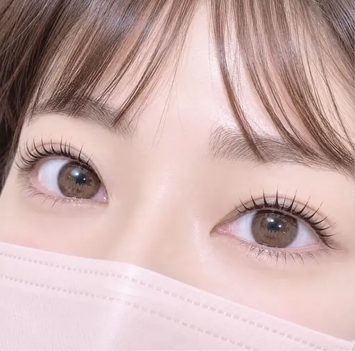 【モデル特別価格❗️3名様限定先着順】まつげパーマ上ピーナッツロッド+ティントでマスカラを塗ったようなまつ毛に✨