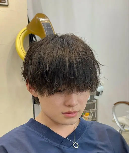 【ミニモ学割価格】メンズカット+スタイリング¥4500