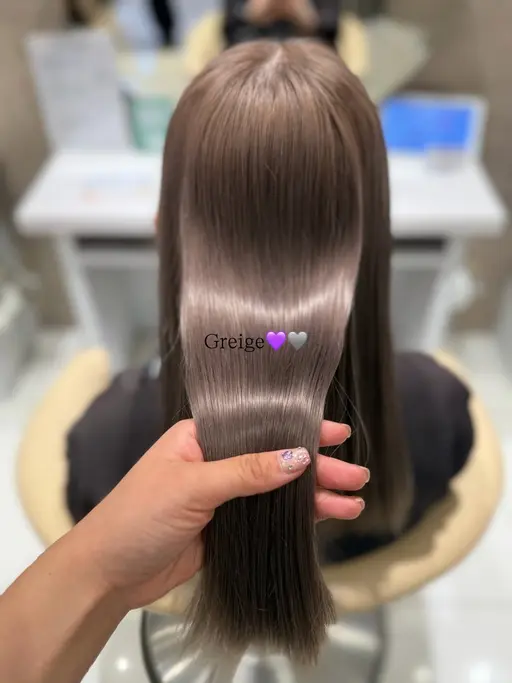【似合わせ艶カラー】全体ワンカラー🌷🌷