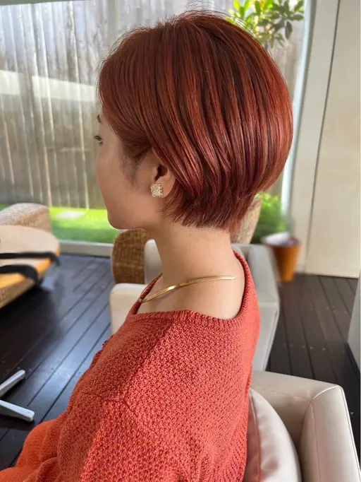 ショートカット(ショートヘア対象)+1100円でトリートメントもできます✨