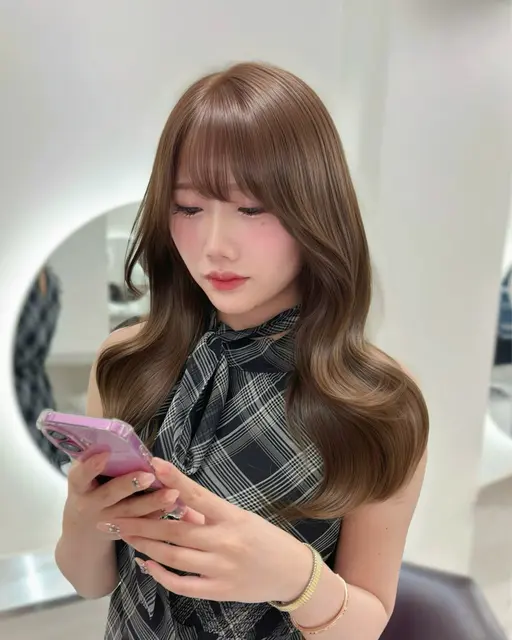 【🎋人気No.1メニュー】くびれるレイヤーカット+イルミナカラー+TOKIOプレミアムトリートメント #韓国ヘア