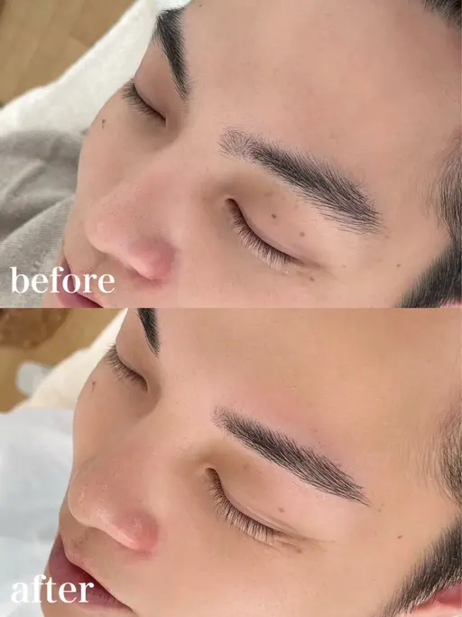 【眉WAX】ミニモ限定💛男性に人気のアイブロウ施術!垢抜けへの第一歩🍀