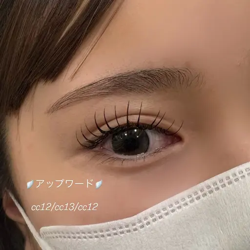 🎀下がりまつげさんにオススメ✨アップワードラッシュ 100本 (オフ無)