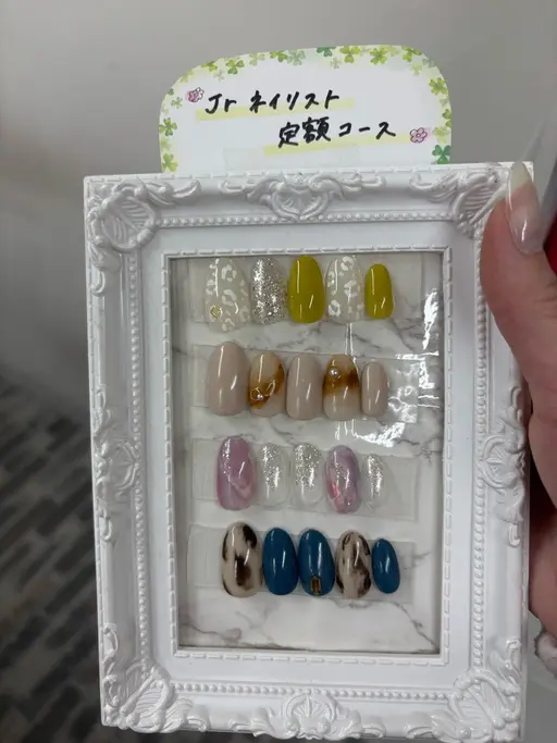 jrハンドモデル「サンプルアートコース」✨(オフ、ドライケア込) ✅カラー変更可⭕️店内のサンプルからお選び下さい😊
