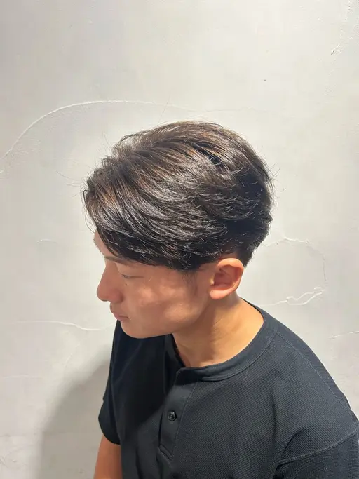 メンズカット+カラー+トリートメント