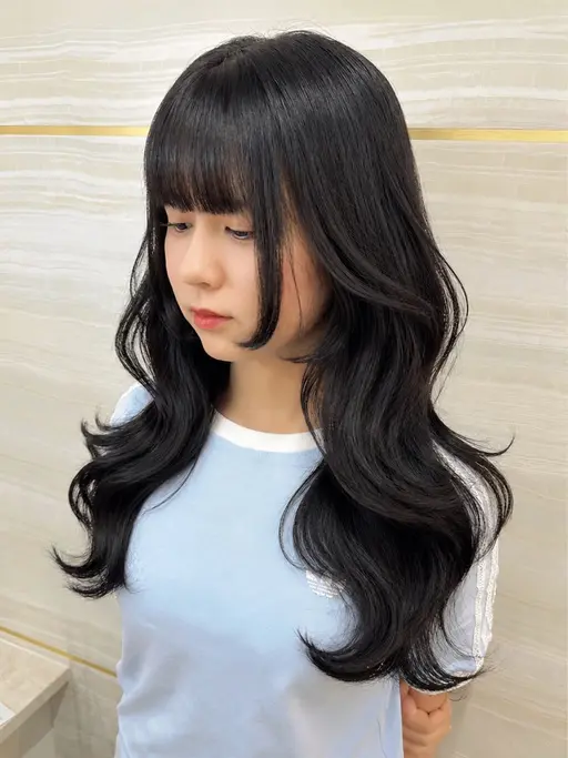 ✨🎀【ご新規様限定】🎀✨就活・実習OK◎❣️黒すぎない暗髪カラー＋1stepトリートメント付き🎀✨韓国/艶カラー