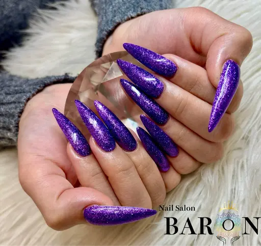 《最先端スカルプ》💅モデル募集💜ワンカラー/ラメグラ（パーツ別途料金）オフなしの方