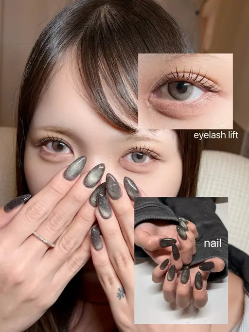 マグネットネイル💅+まつ毛パーマ👁️セットメニュー💞