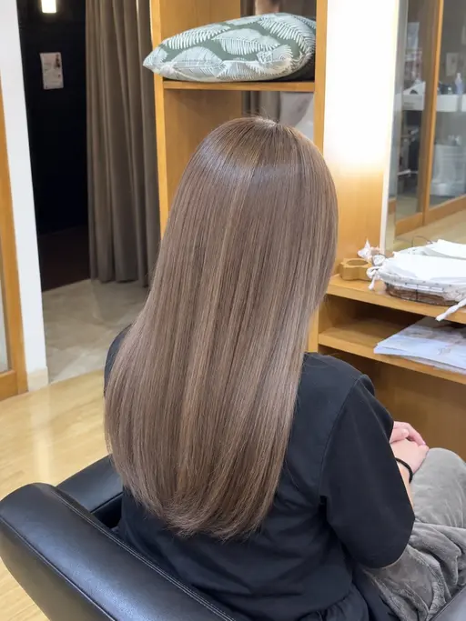 【✨圧倒的な美×艶×柔✨】縮毛矯正＋最高級髪質改善トリートメント（5step）