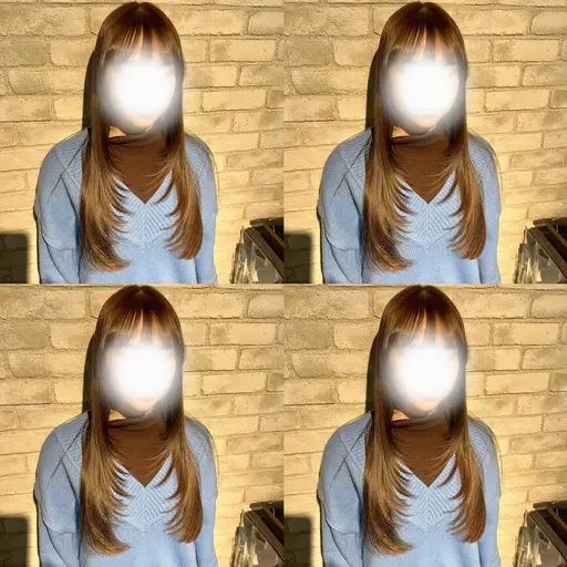 韓国レイヤーcut➕4Aujua TR【ハッシュカット・ザクザクレイヤー・タッセルボブ】