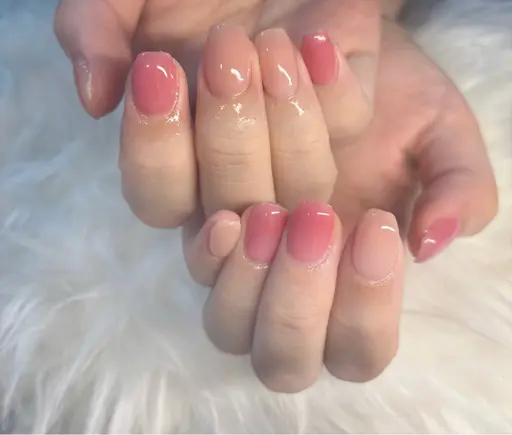 【HANDネイル】💅ワンカラーor ラメグラ 2色まで選べます
