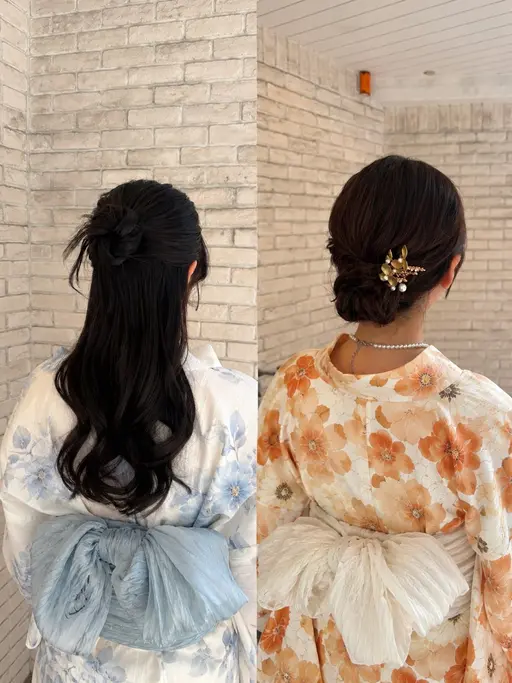 【7月8月限定‼️夏のお祭りに】着付け➕ヘアセット👘 ♡