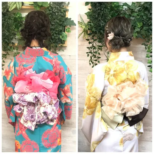 浴衣着付け+ヘアセット(指名料込)