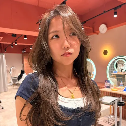 【U24】ロング限定⭐︎レイヤーカット&レイヤー巻きレクチャー✂️🌀