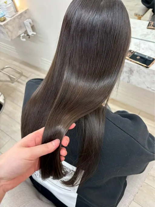 ✂️ミニモ限定✂️前髪カット+透明感カラー