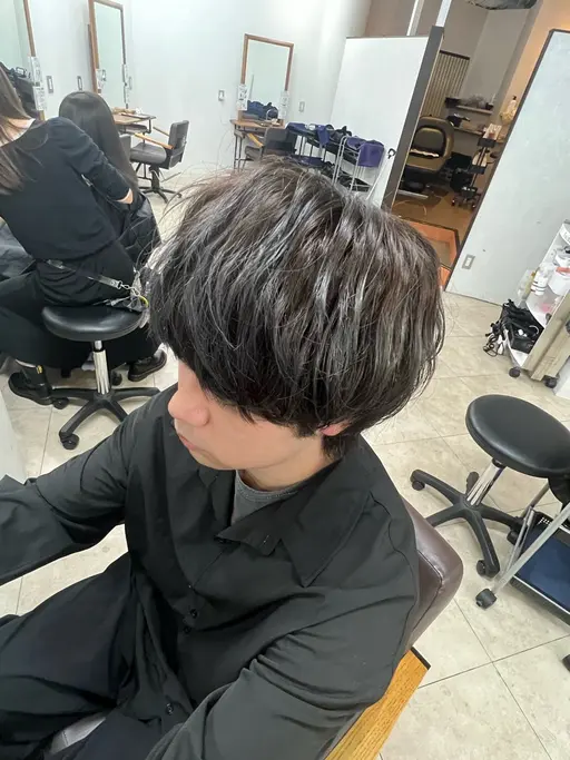 メンズカット➕パーマ✂️(中学生以下不可）