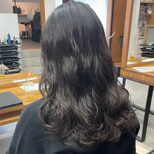 【人気No.1✨】似合わせカット+コテ巻き風パーマ🎀