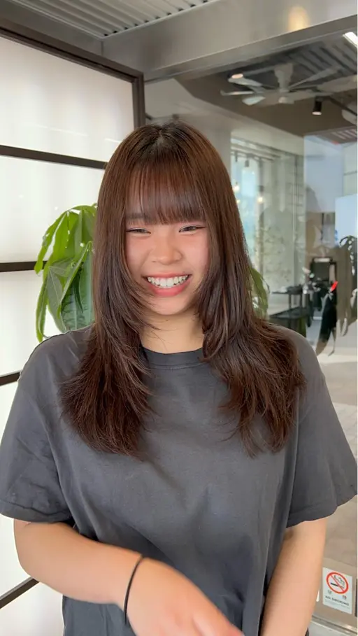 【新規限定】💇🏻‍♀️ワンカールでお洒落なレイヤーカット✂︎似合わせカラー❣️&コテ巻き無料✨
