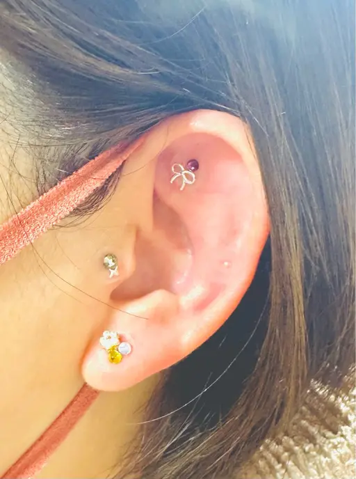 耳ツボjewelry+ドライヘッドスパ