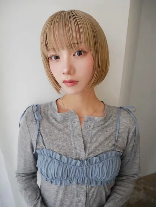 切りっぱなしボブ🧒🏼👢