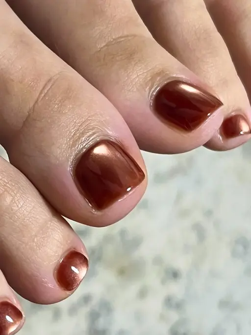 【オフなし】フット👣ワンカラー(通常カラー・マグネット・フラッシュグリッター)4000円