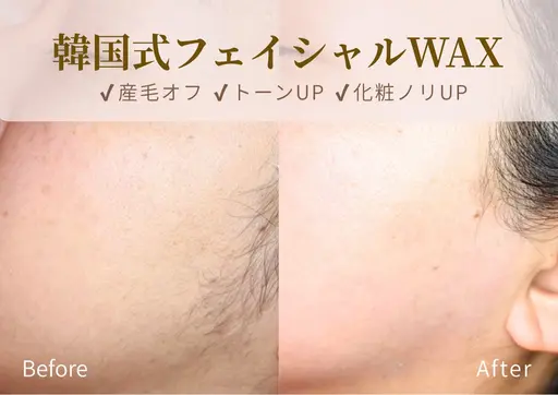 【韓国式美容WAX✨】アンプルフェイシャルWAX|水光肌・トーンアップ◎通常価格¥9,900→¥6,600