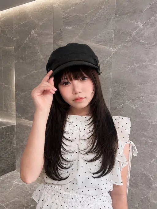 【平日限定】ワンカールで盛れるレイヤーカット+艶感カラー🫧🤍