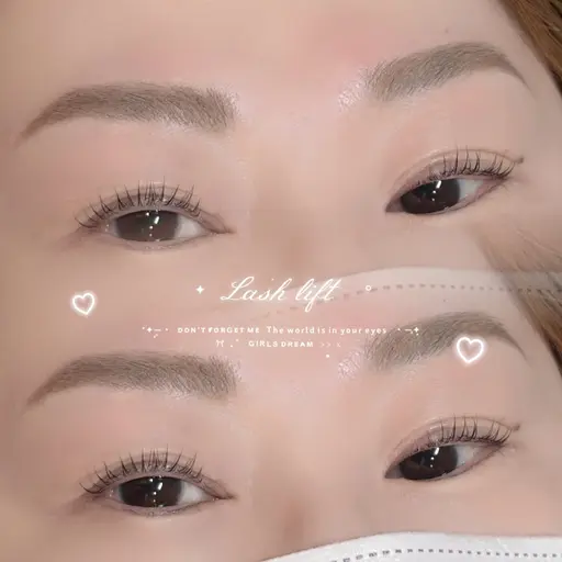 🌷上まつ毛パーマ×眉毛ワックス🌷高保湿トリートメント&コーティング&眉メイク込♡