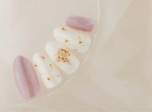 【オフなし】🌸人気No.1|春デザインネイル5種類の中からお選びいただけます♪