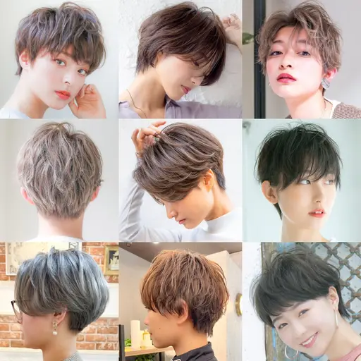 💎お出かけ前のショートヘアセット✨ショート限定、前髪カット込み(税込¥2,200-)