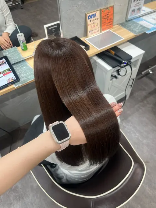 【広がり・うねり対策に🫧】美髪ストレート¥14,300