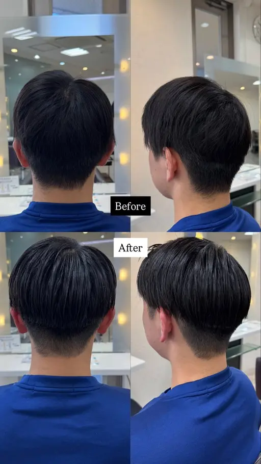 【雰囲気変えたい方】【ミニモ限定価格】15:00~のみ受付/刈り上げメンズカット💇🏽/襟足あり不可/カットモデル