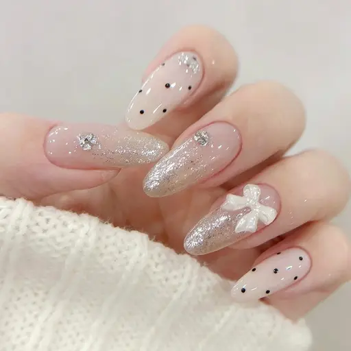 🔥オフ無し🔥チップ長さ出し🎀 当月限定デザイン
