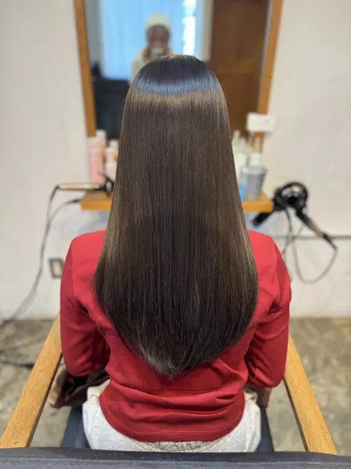 最高級髪質改善ストレート✨ダメージレスで自然な艶髪へ