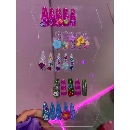 【Gel-x定額デザイン】 (長さだし10本)オフあり