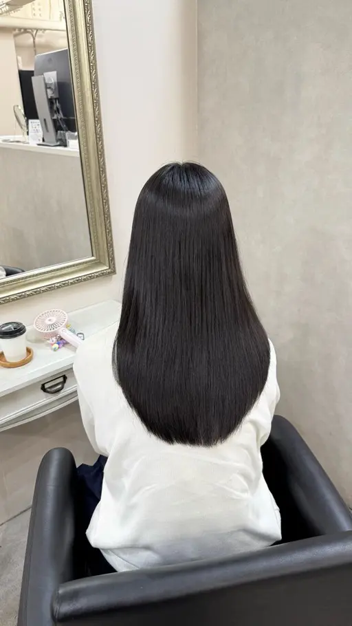【うねりのない髪へ✨】髪質改善ストレート+トリートメント