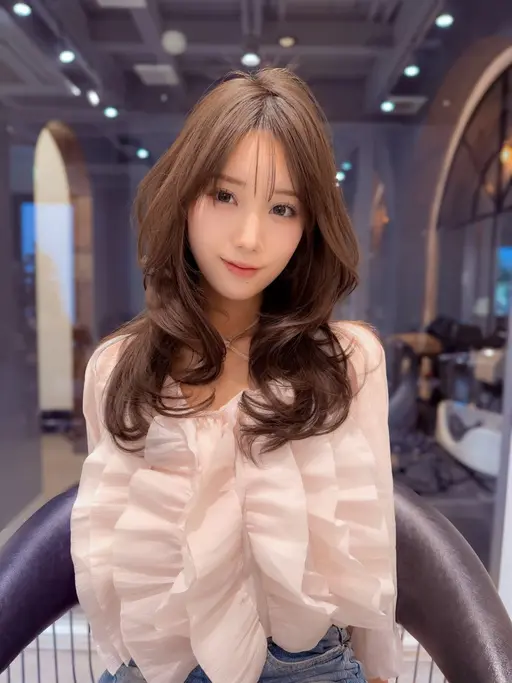 ❣️6月11日限定2名❣️✨カット+透け感カラー+集中補修2Stepスチームトリートメント✨可愛くコテ巻仕上げ